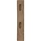 Ekena Millwork 1 3/4"W x 10"D x 10"H Large Olympic Wood Bracket, Mahogany BKTW01X10X10OLGM - alternate 3
